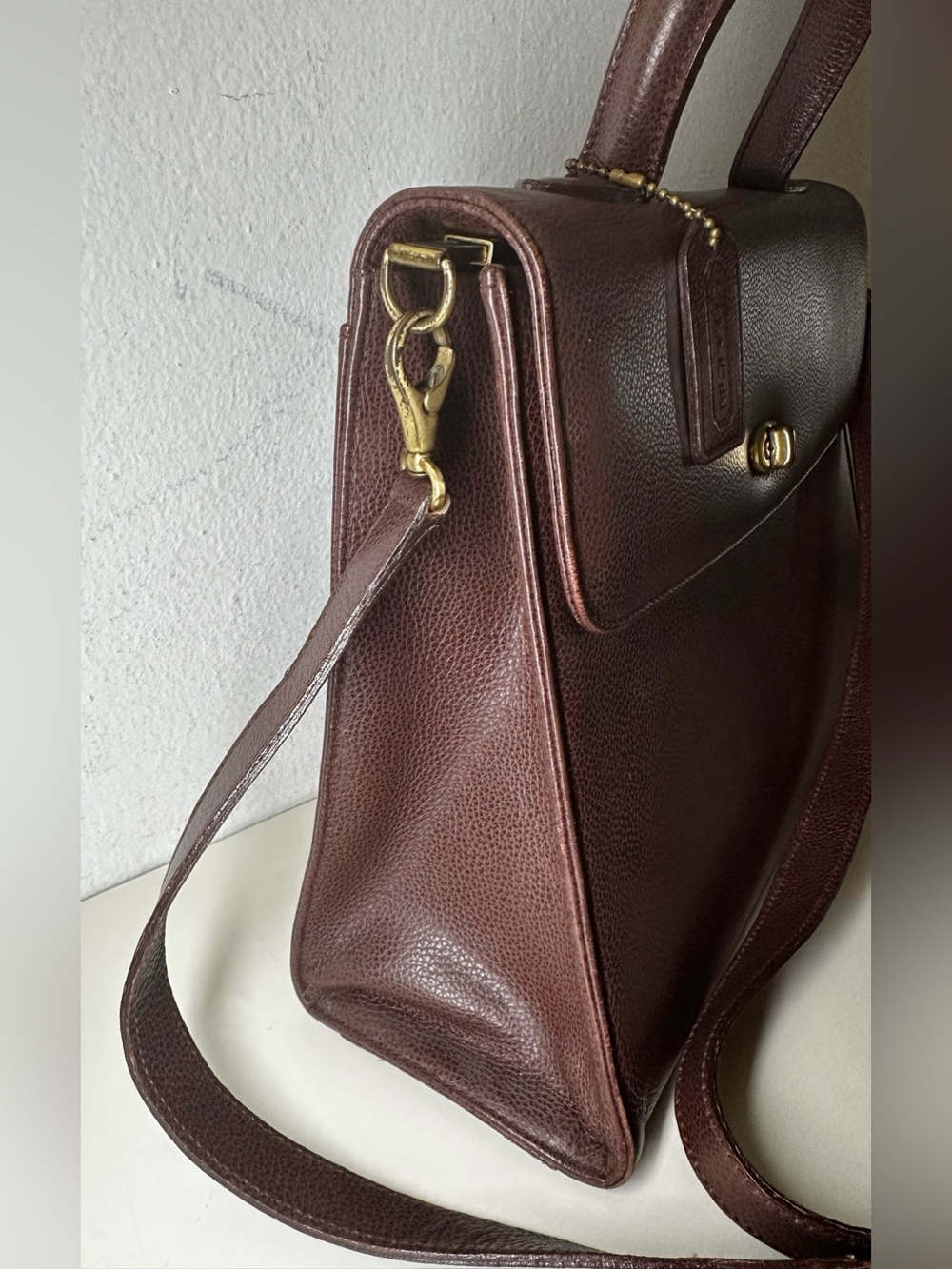 Coach Vintage Brown Madison Bag - Picture 2 of 15
